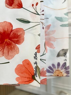 Yuna Scallop Floral Shawl (Manufactured label)