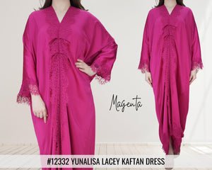 Eid24 - Yunalisa Lacey Kaftan Dress