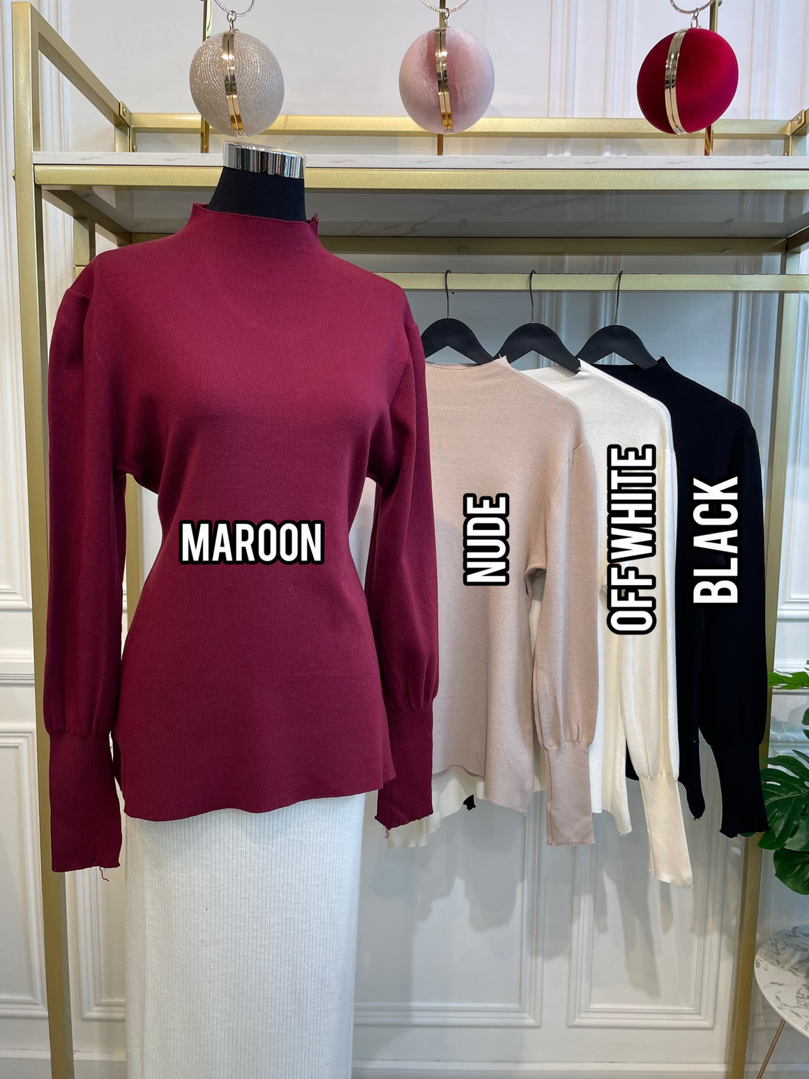 Amy Basic Knit Top
