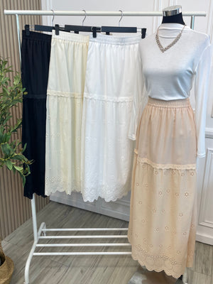 Eloise Eyelet Skirt