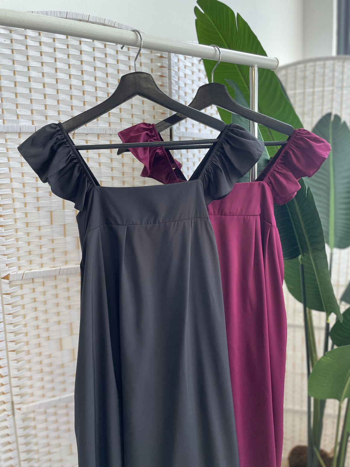 Plain Frill Dress