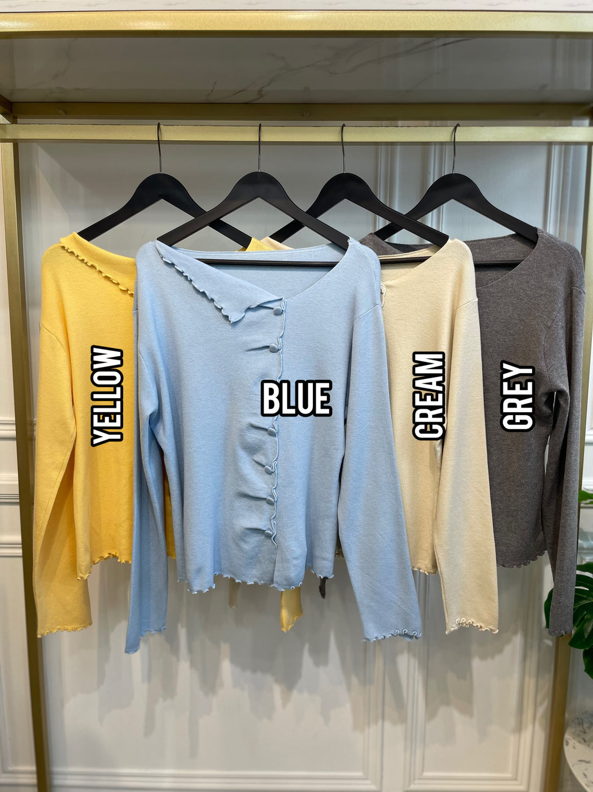 Asymmetrical Knit Cardigan