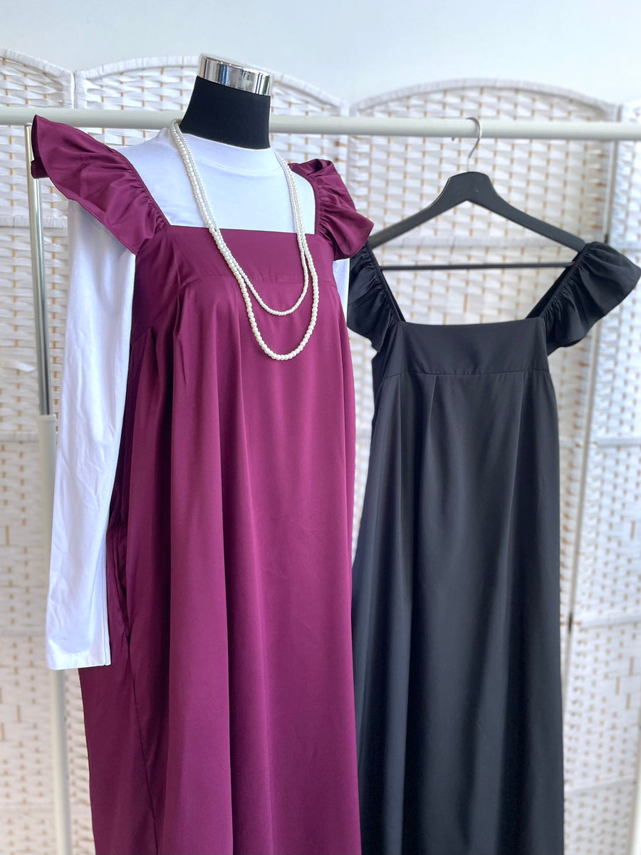 Plain Frill Dress