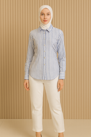 Alana Stripe Blouse