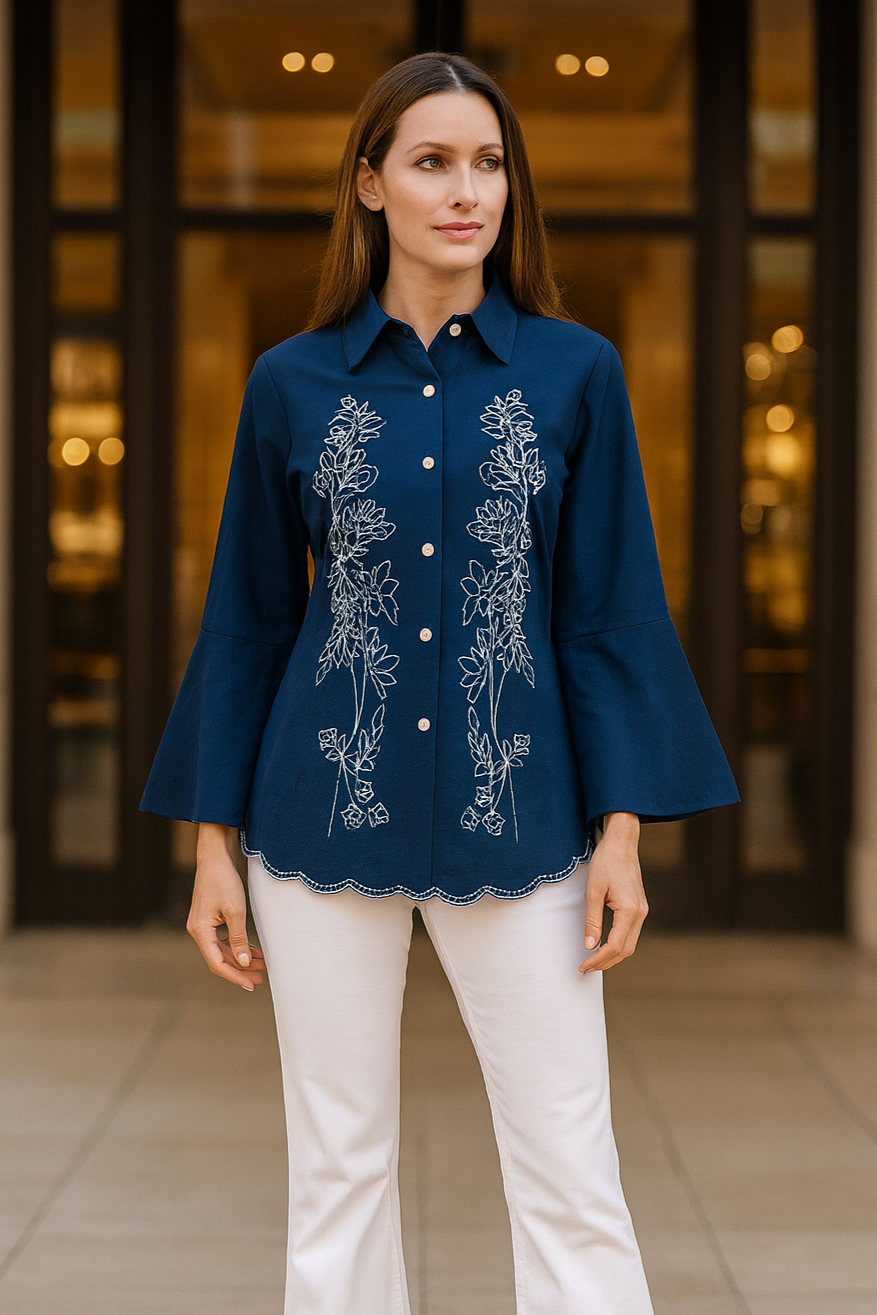 Melly Embroidery Blouse