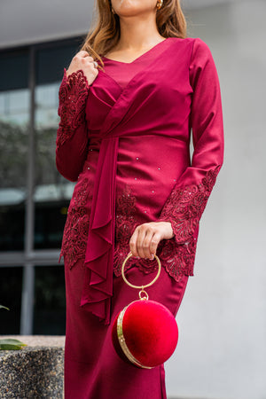 Eid24 -  Balqis Lace Kurung