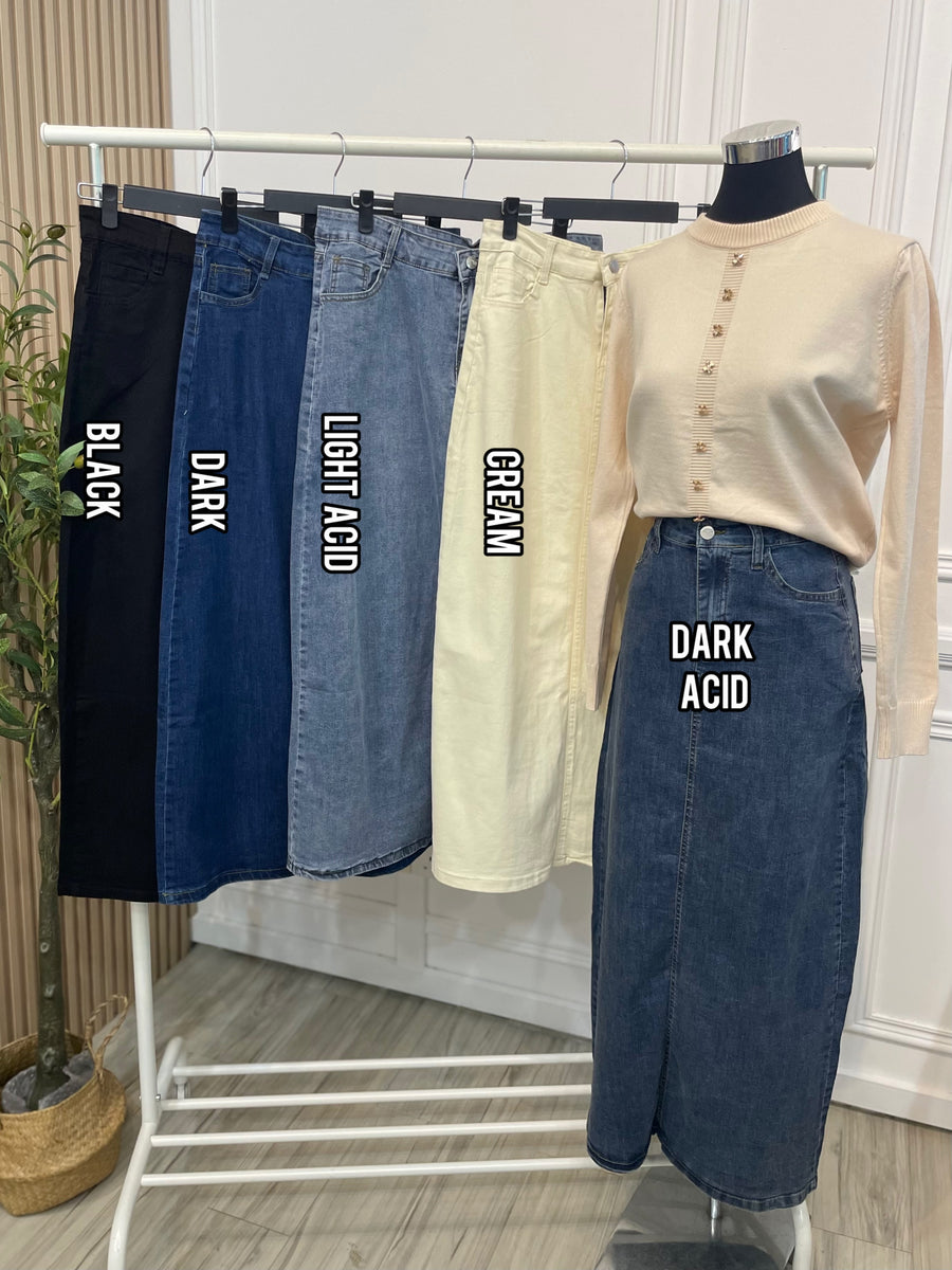 Gisela Denim Skirt
