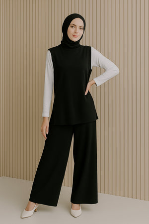 Sleeveless Pants Set