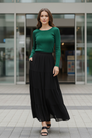 Rosalie Tiered Skirt