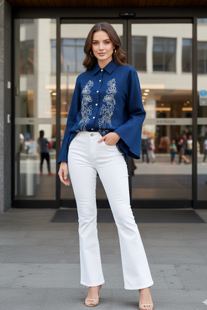 Melly Embroidery Blouse