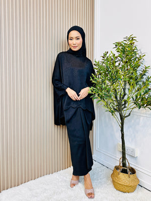 Eid25 - Elisa Embroidery Lace Kaftan Set