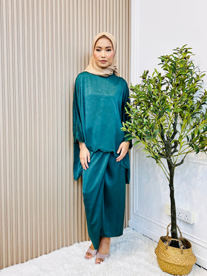Eid25 - Elisa Embroidery Lace Kaftan Set