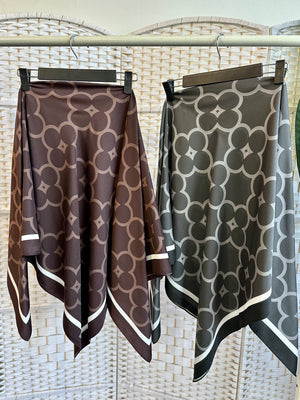 Geometric Print Bawal