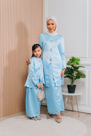 Eid24 - Aulia Satin Kurung (Kids)