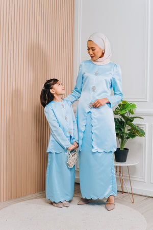 Eid24 - Aulia Satin Kurung (Kids)