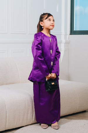 Eid24 - Aulia Satin Kurung (Kids)