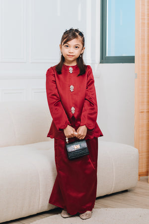 Eid24 - Aulia Satin Kurung (Kids)