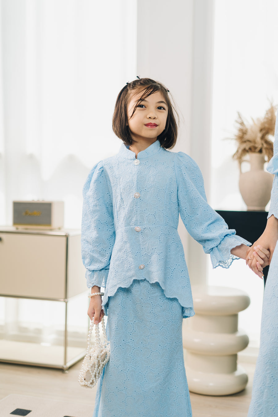 Olivia Eyelet Kurung (Kids)