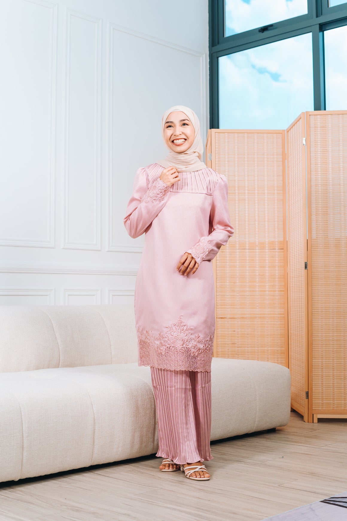 Eid24 - Calista Pleated Kurung