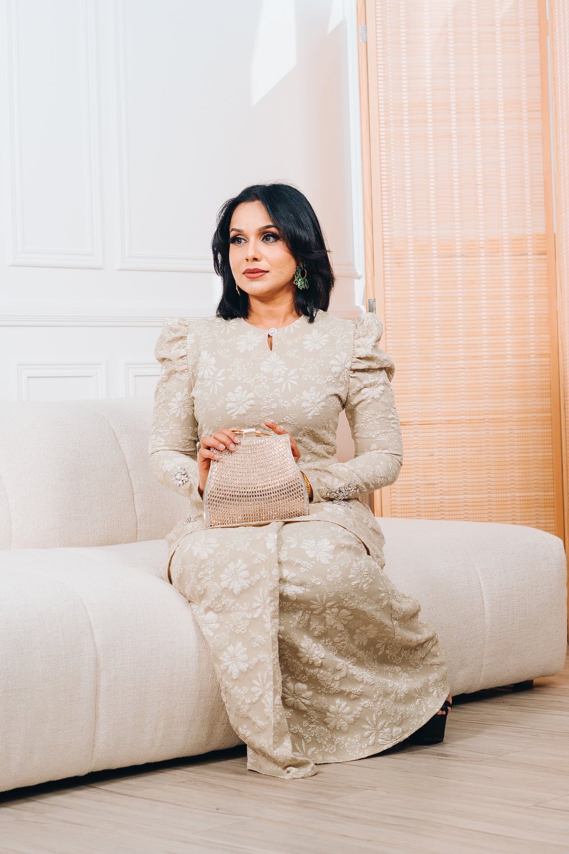 Eliza Brocade Kurung (Adult)