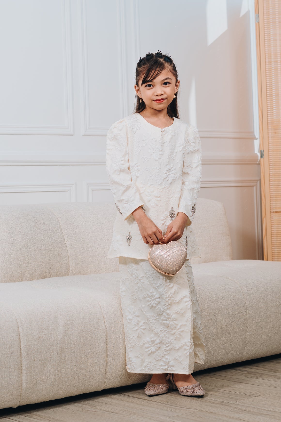 Eliza Brocade Kurung (Kids)