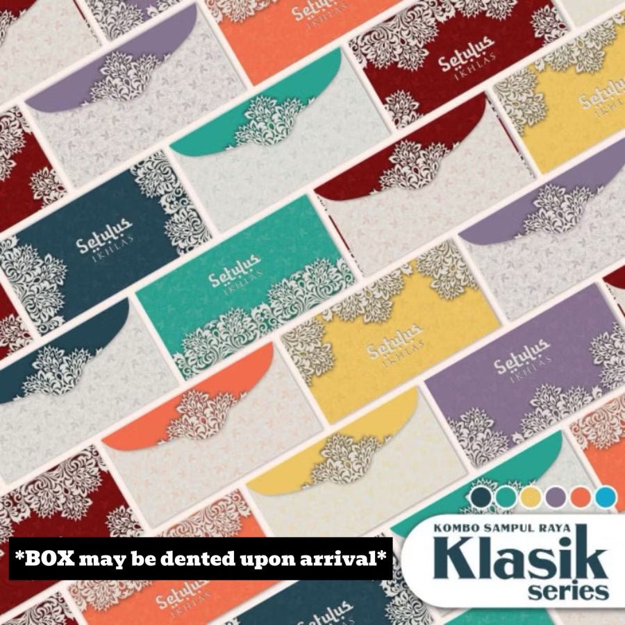 Exclusive Klasik Series Sampul Raya, Consist of 36pcs (6pcs/pkt)
