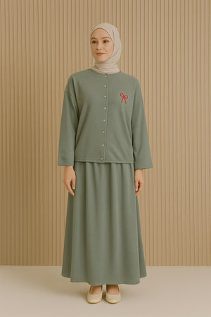 Sherry Batwing Skirt Set