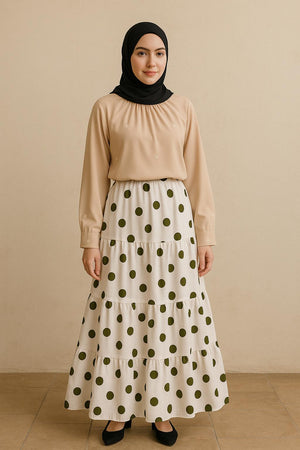 Lisa Polka Skirt