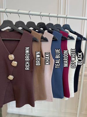 Shenty Knit Vest