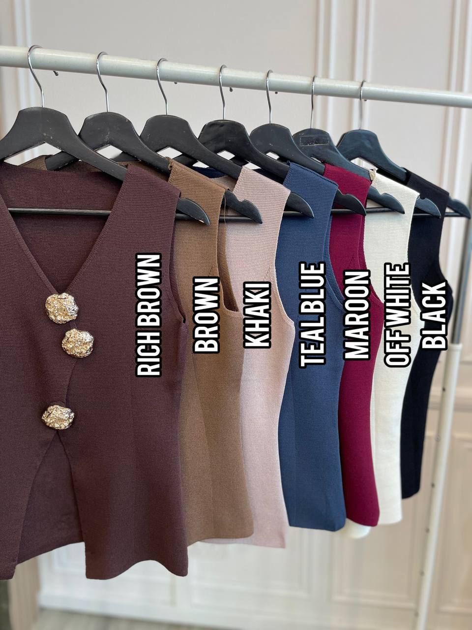 Shenty Knit Vest