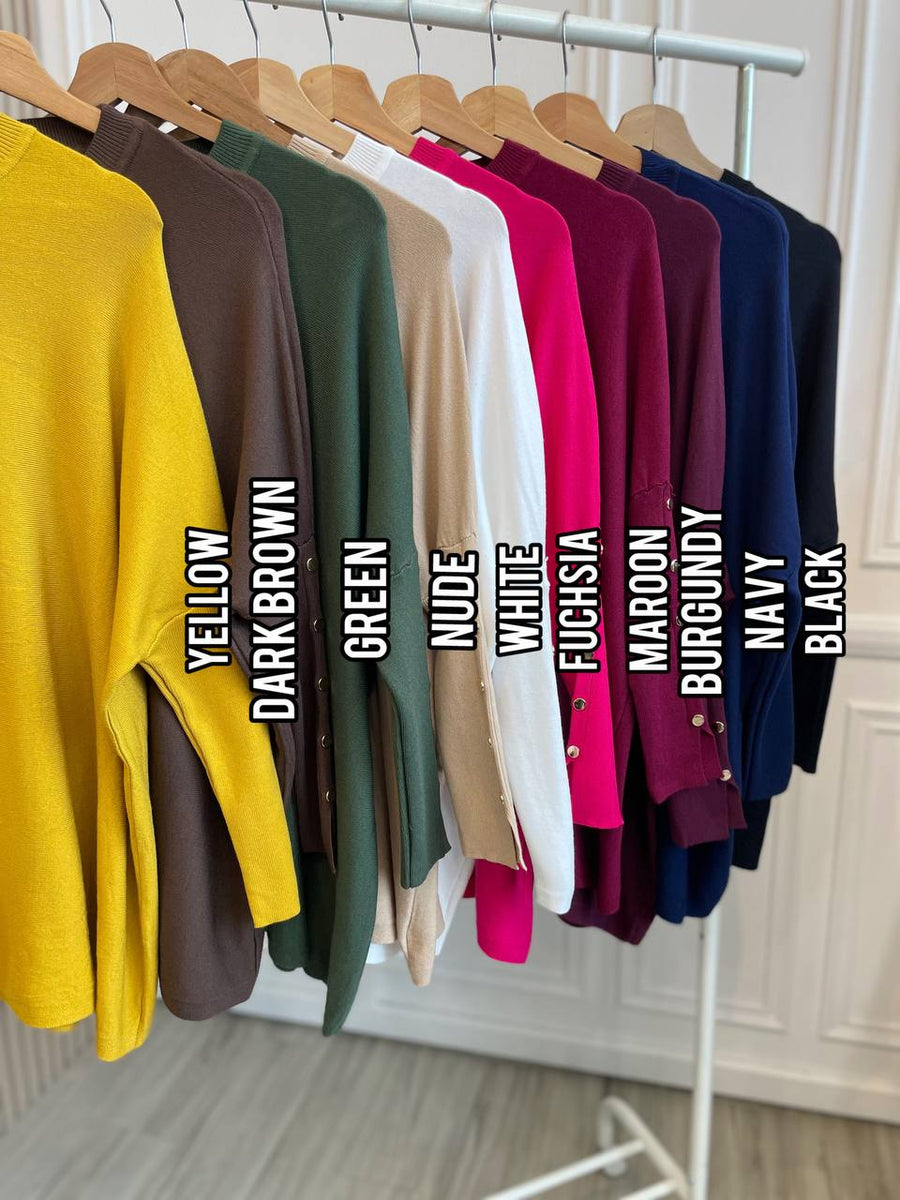 Raina Batwing Knit Top