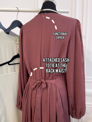 Risa Tiered Dress With Shawl (NLB Own Manufactured)