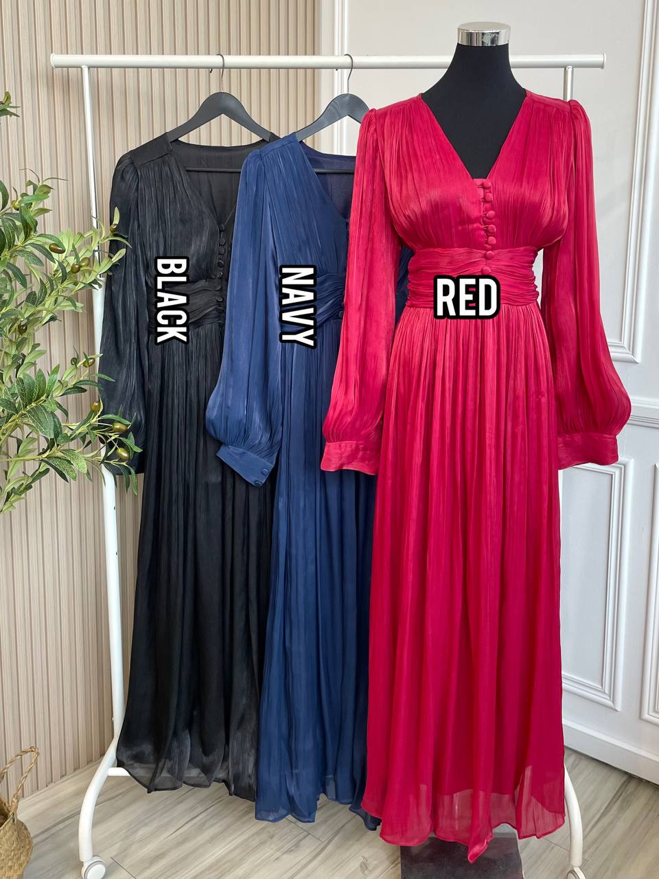 Eid25- Kaira Shimmer Dress