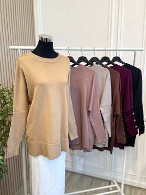Raina Batwing Knit Top 2.0