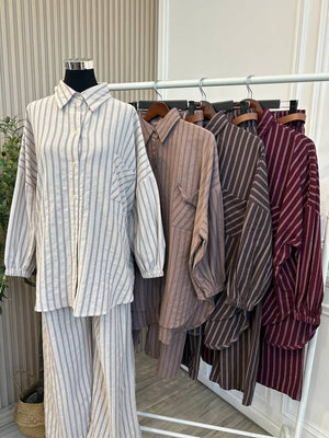 Julia Stripe Pantset