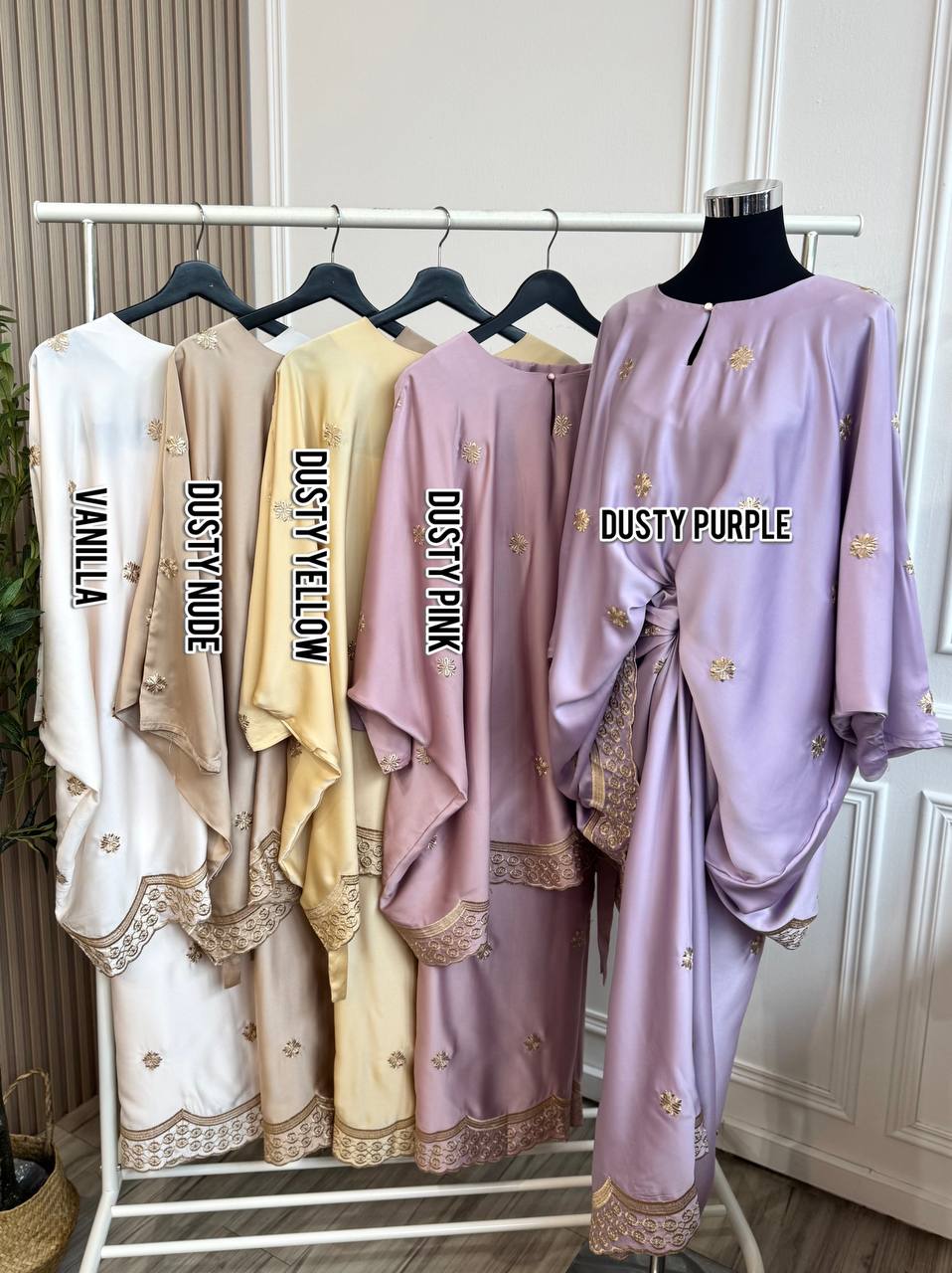Eid25 - Estella Kurung Sulam Songket Set