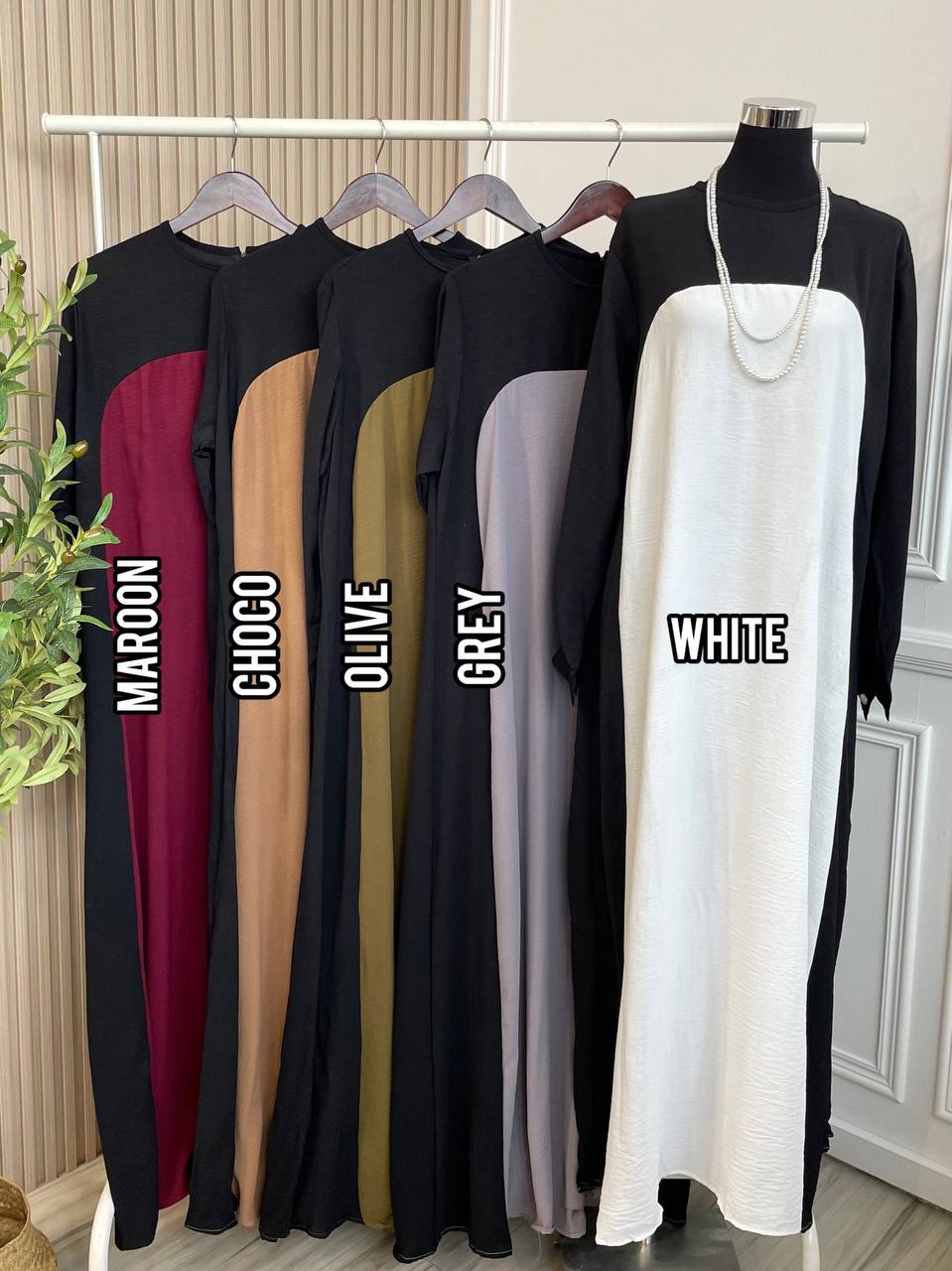 Reena Two-tone Dress