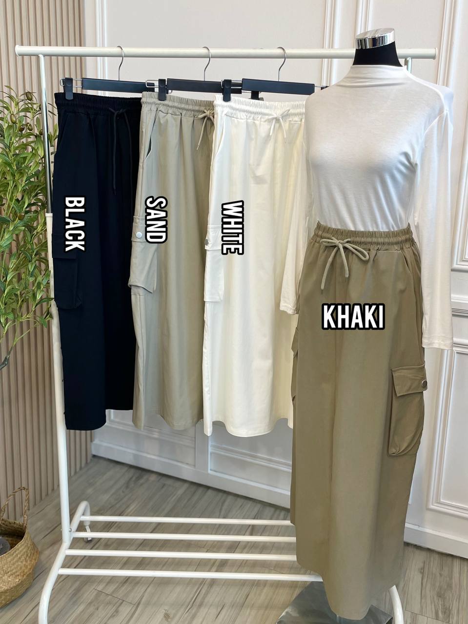 Raysha Cargo Skirt