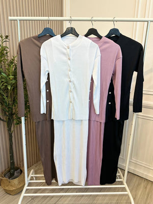 Grace Sleeveless Dress with Cardi