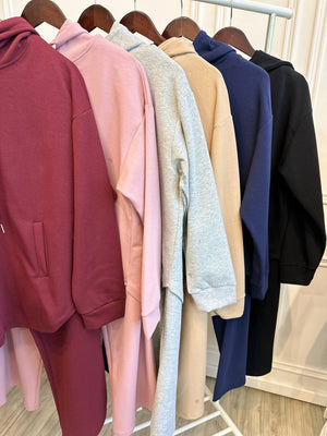 Sweater Hoodie Pant Set