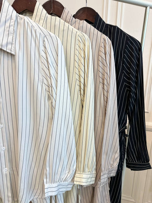 Belle Stripe Pant Set