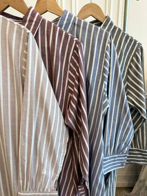A-Line Stripe Dress (NLB Own Manufactured)
