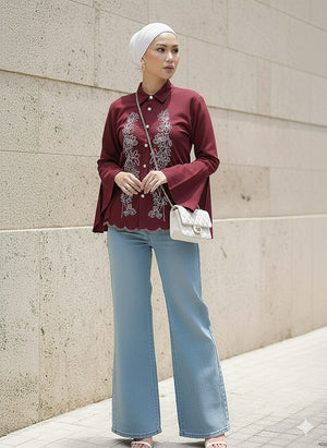 Melly Embroidery Blouse