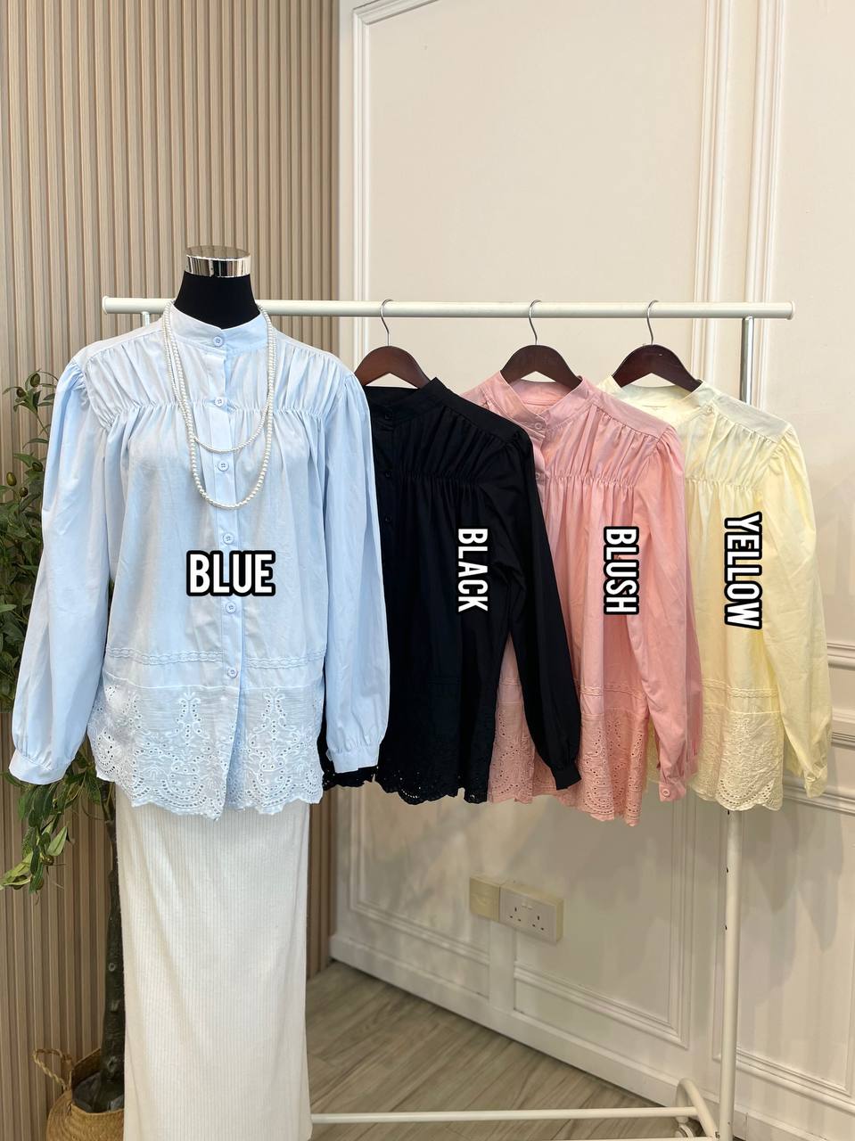 Leya Embroidery Blouse