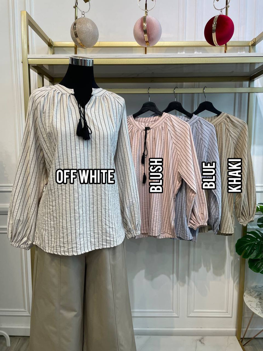 Alya Stripe Top