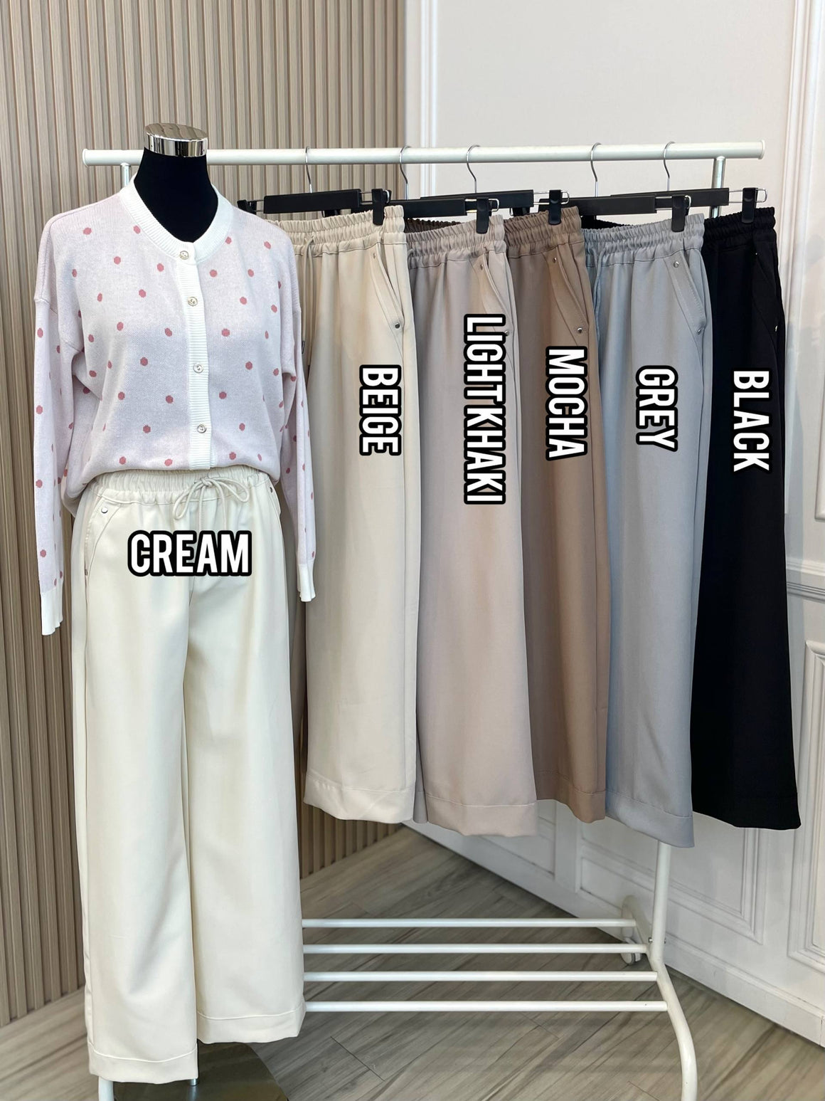 Rosy Drawstring Pants