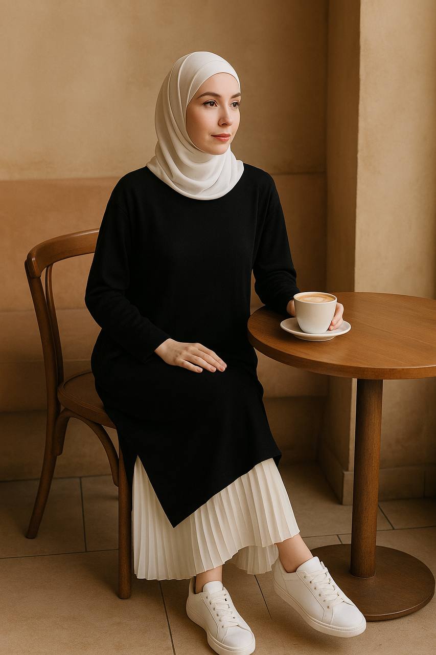 Afrena Slit Tunic