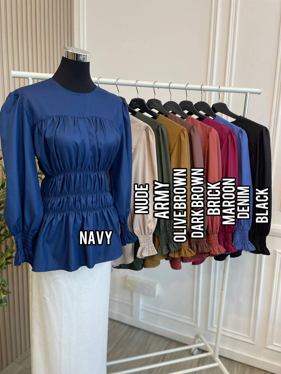 Dhamiah Smock Top (NLB Own Manufactured)