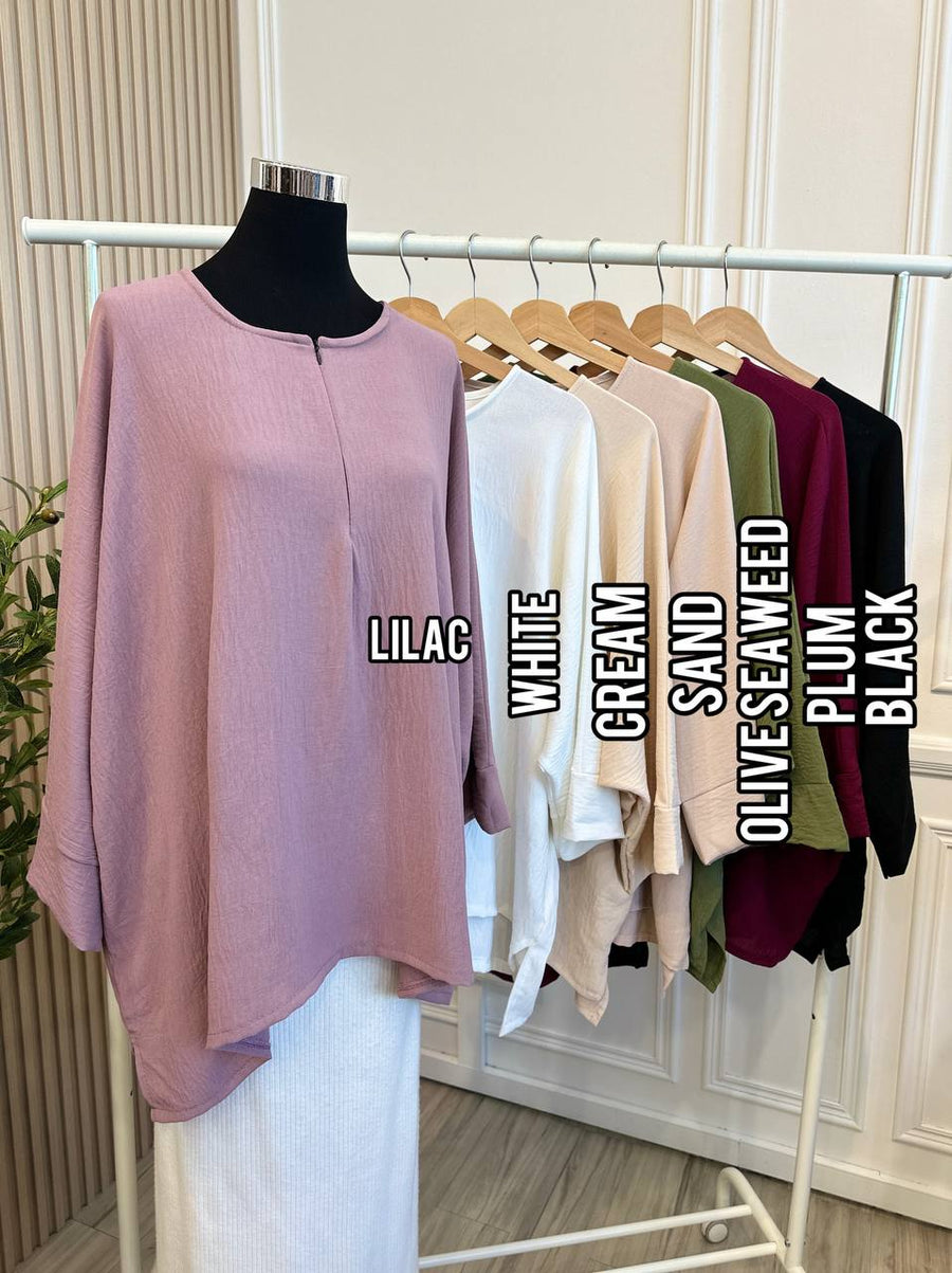 Eva Batwing Top