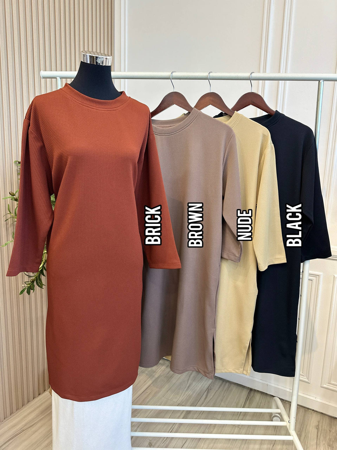 Marie Waffle Tunic